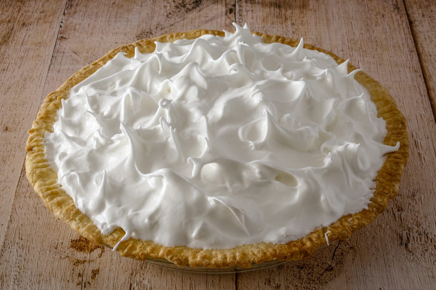 perfect meringue pie topping