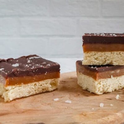 millionaire's shortbread cookies