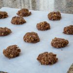 no bake cocoa and oat cookies