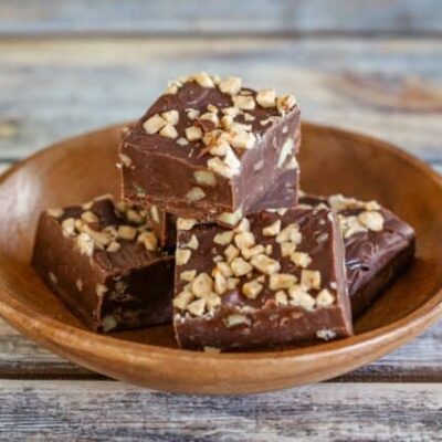 Old-Fashioned Chocolate Fudge Recipe