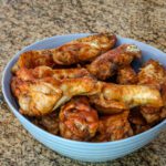 oyster sauce chicken wings in bowl