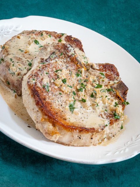 pork chops with easy pan sauce