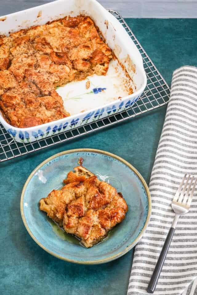 French Toast Casserole for Two