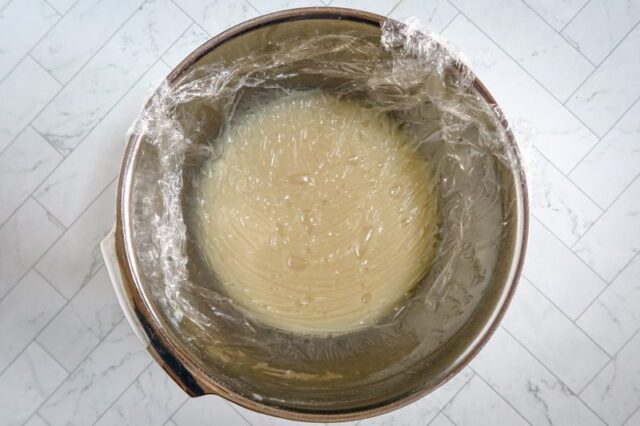 ermine frosting prep