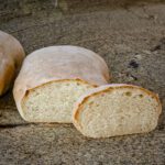 2 loaves of rustic bread