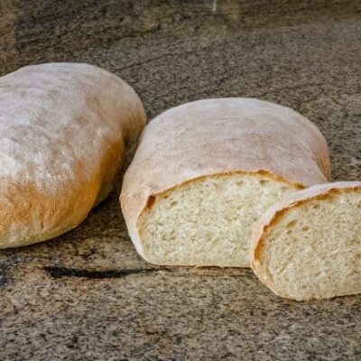 homemade loaves of yeast bread