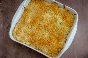 baked scalloped cabbage casserole