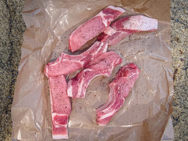 pork ribs preparation