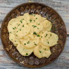 crock pot scalloped potatoes with cheese