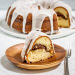 sock it to me cake with a nutty cinnamon filling and vanilla glaze