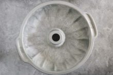 grease and floured pan