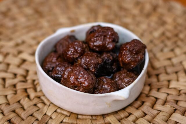 spiced meatballs in a bowl