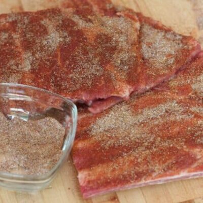 spareribs with rub