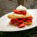 strawberry shortcake on scones