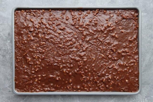 Icing on a Texas sheet cake.