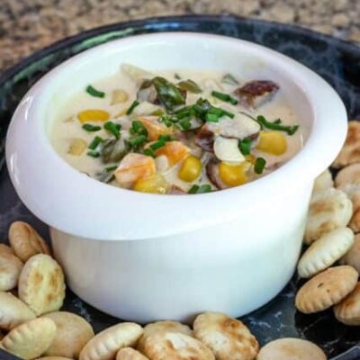 vegetable and sausage chowder