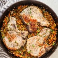 Try our tasty pork chop and stuffing casserole for a quick weeknight meal that everyone will love.
