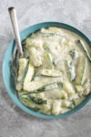 zucchini in sour cream sauce