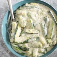 zucchini in sour cream sauce